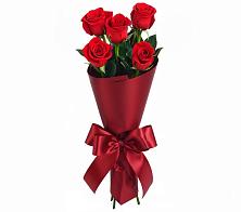 Букет 5 Красных роз Эдлесс Лав в Прочноокопской