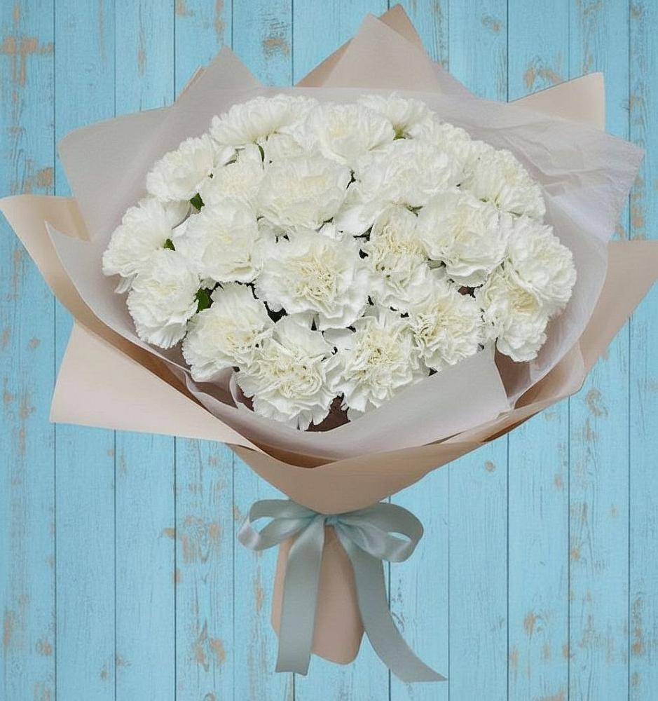 Букет цветов из: Гвоздики в Прочноокопской