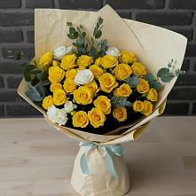 Букет цветов из:  Розы #REPLACE_PRED# Прочноокопской