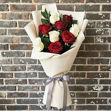 Букет цветов из:  Розы в Прочноокопской