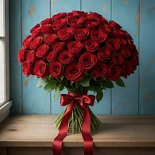 Букет Красные розы Блэк Меджик в Прочноокопской