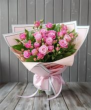 Букет Розовый кустик #REPLACE_PRED# Прочноокопской