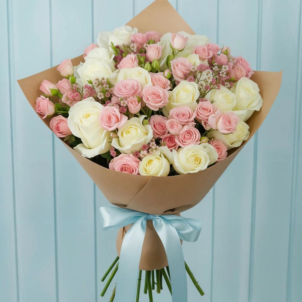 Букет цветов из: Розы в Прочноокопской