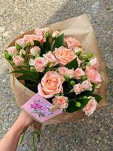 Букет цветов из:  Розы #REPLACE_PRED# Прочноокопской