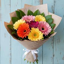 Букет цветов из:  Герберы #REPLACE_PRED# Прочноокопской