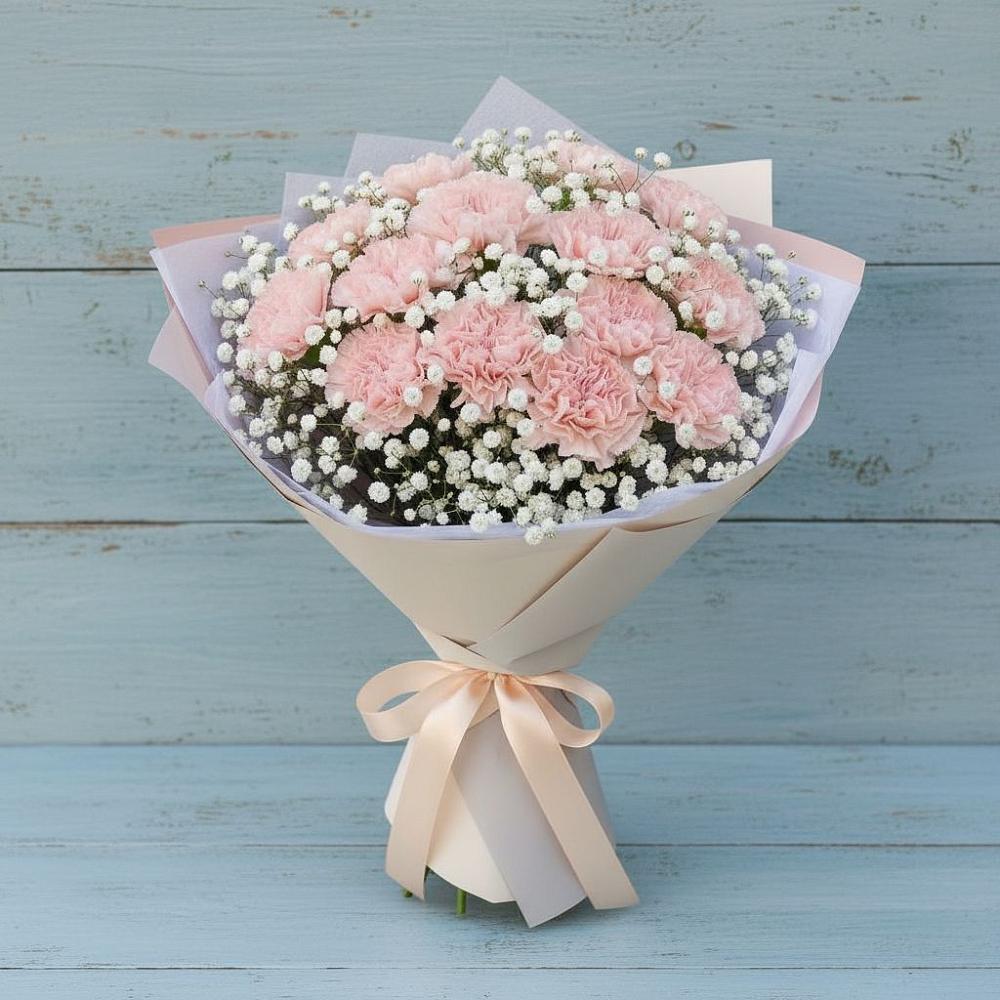 Букет цветов из: Гвоздики в Прочноокопской