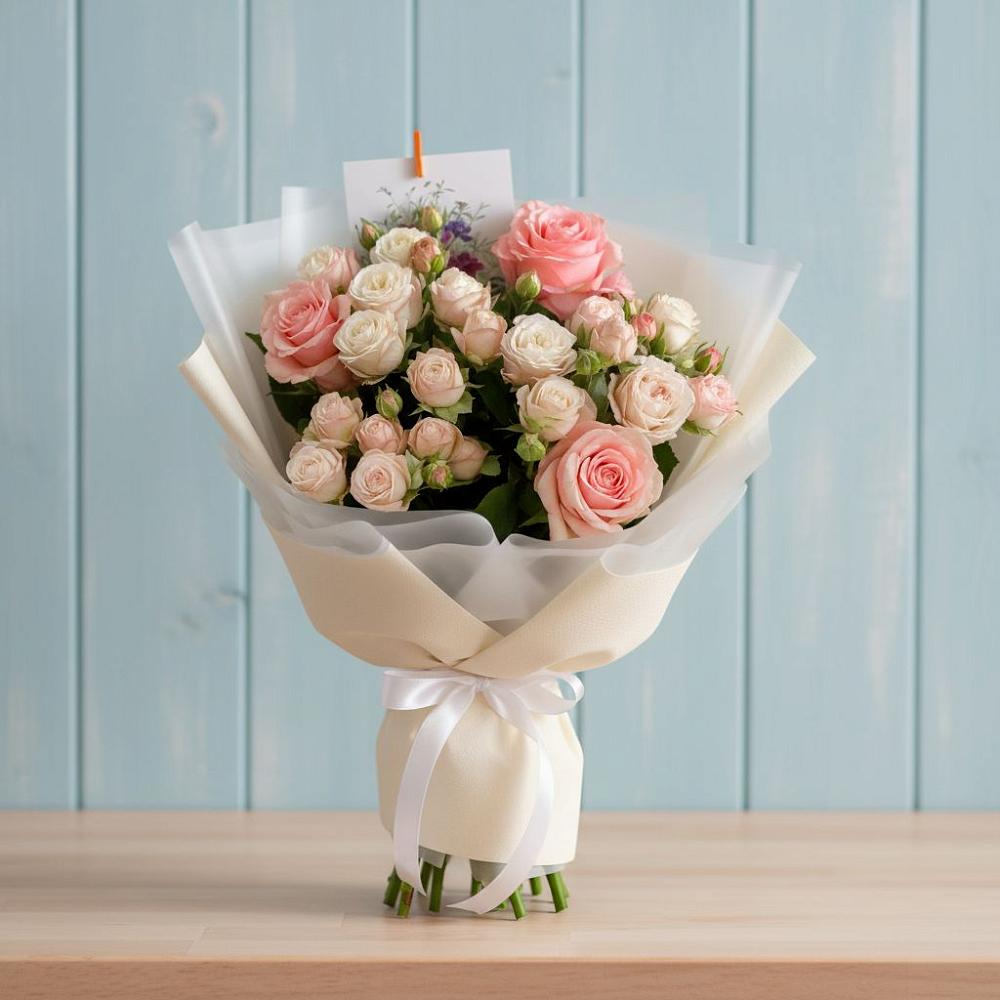 Букет цветов из: Розы в Прочноокопской