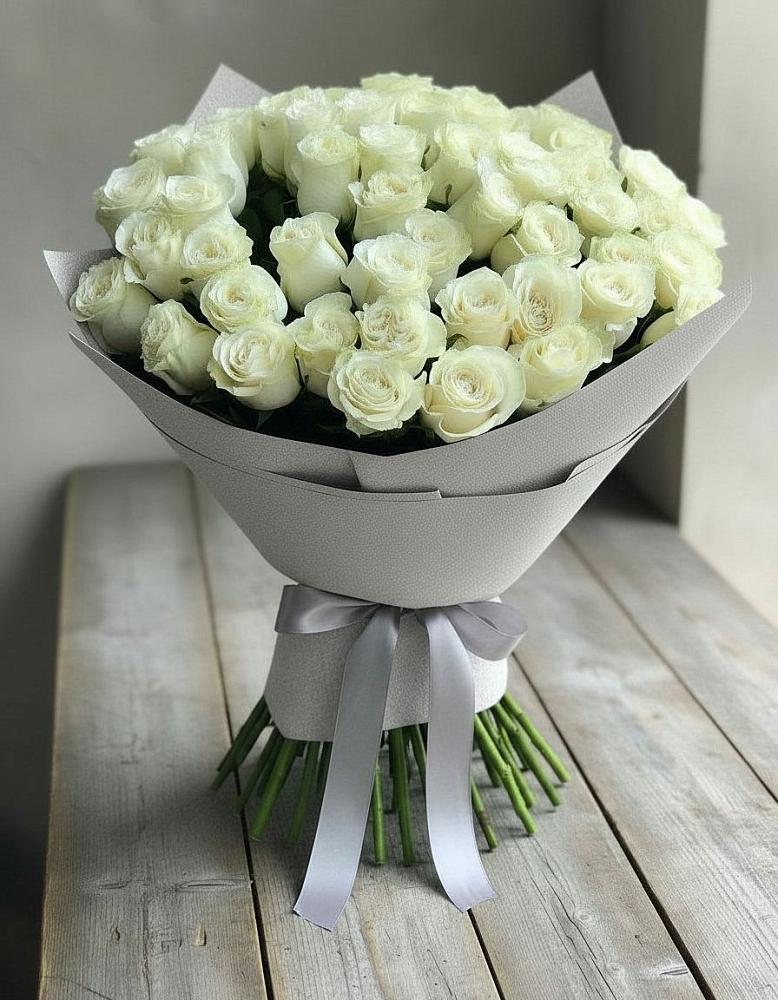 Букет 35 Белых роз в Прочноокопской