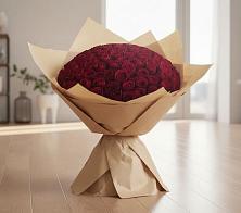 Букет 101 Красная роза #REPLACE_PRED# Прочноокопской