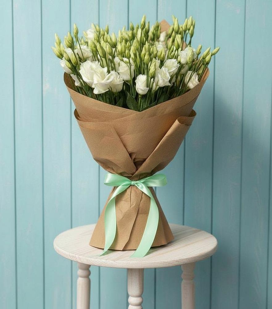 Букет цветов из: Лизиантусы в Прочноокопской