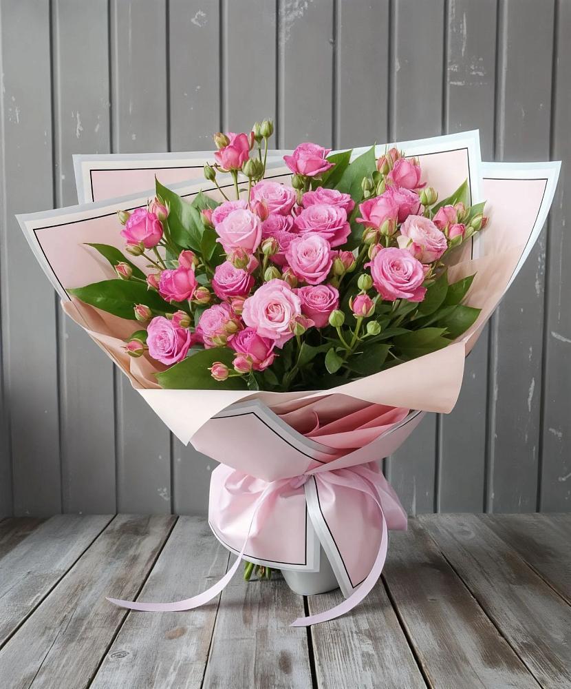 Букет Розовый кустик в Прочноокопской