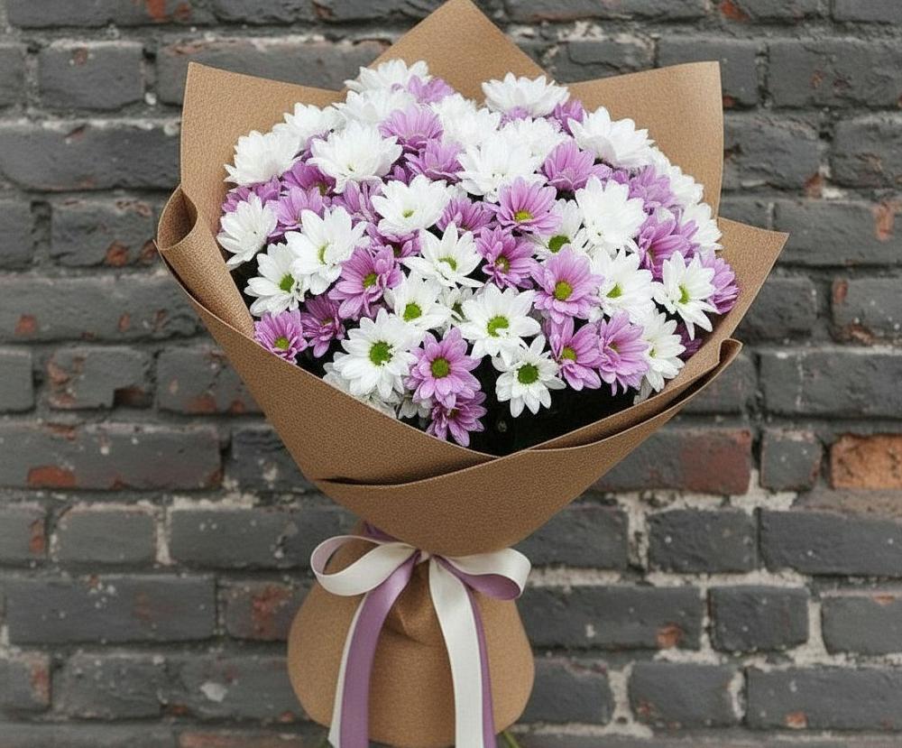 Букет цветов из: Хризантемы в Прочноокопской