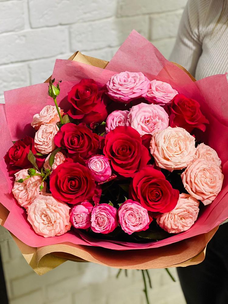 Букет цветов из: Розы в Прочноокопской