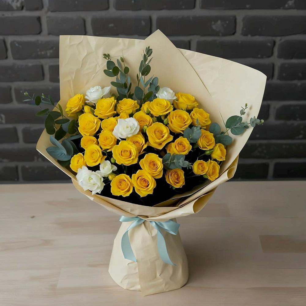 Букет цветов из: Розы в Прочноокопской