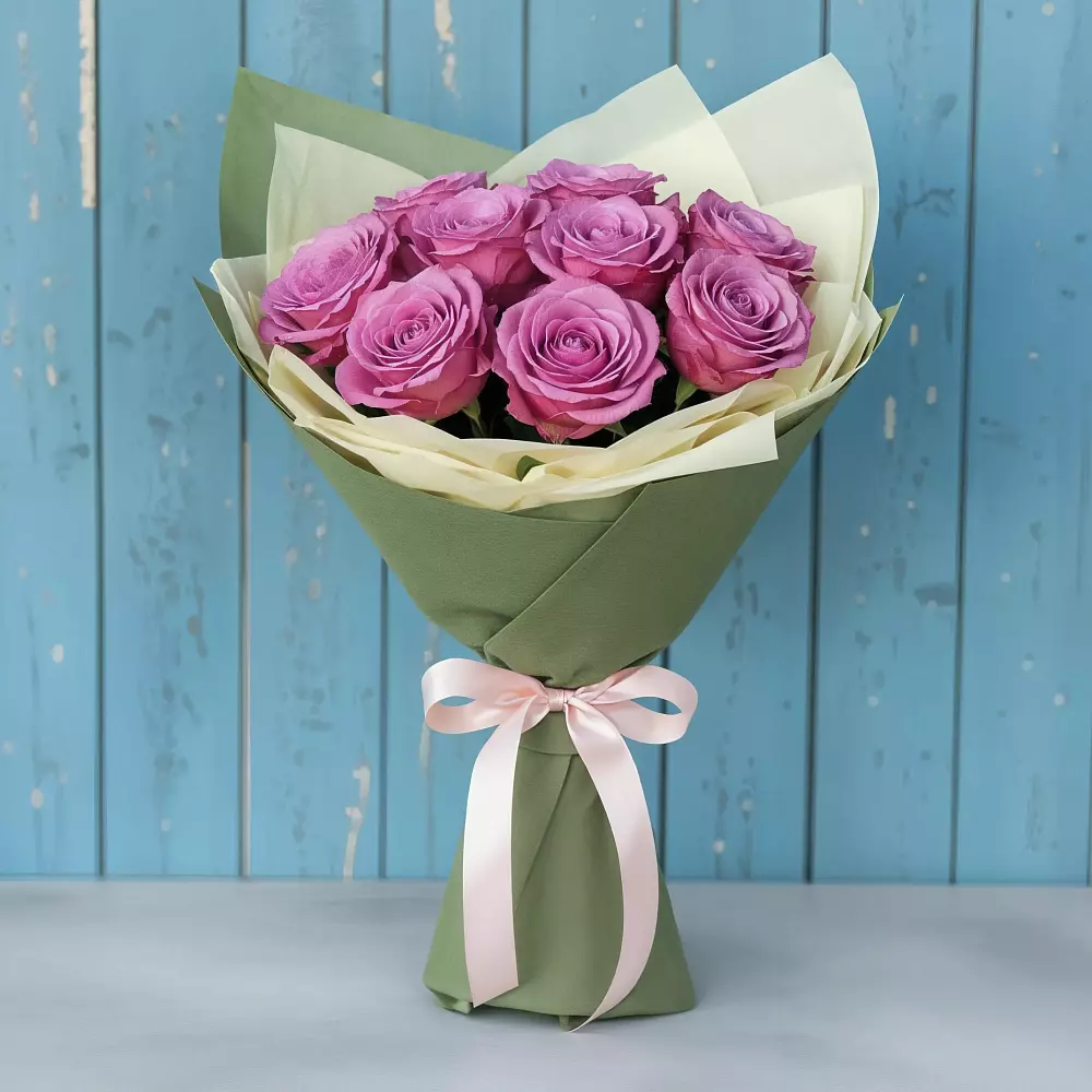 Букет Розы Фёрст Леди в Прочноокопской