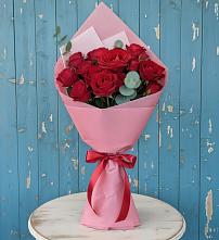 Букет цветов из:  Розы в Прочноокопской