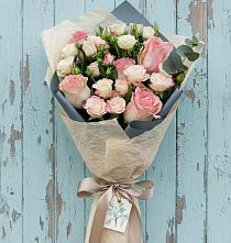 Букет цветов из:  Розы в Прочноокопской
