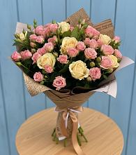 Букет цветов из:  Розы в Прочноокопской