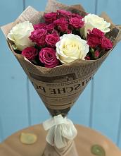 Букет цветов из:  Розы в Прочноокопской